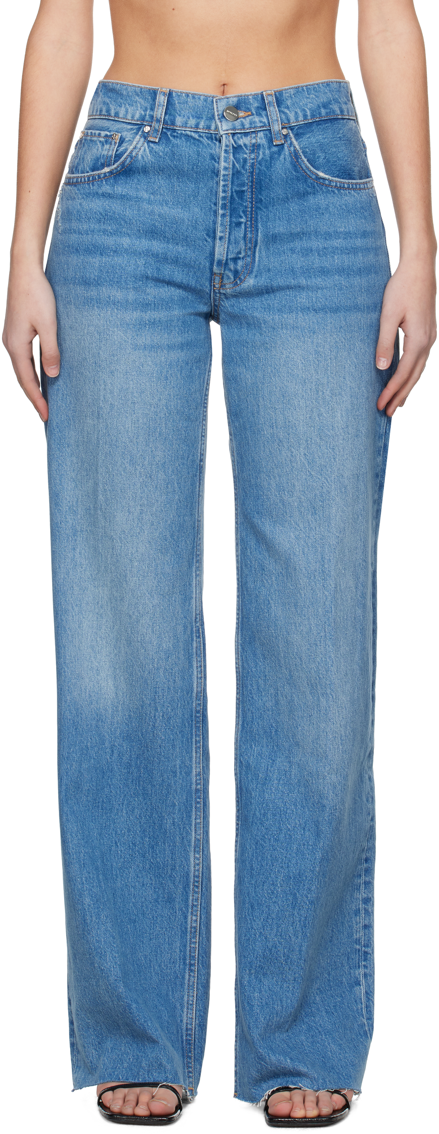 

Синие джинсы Briley ANINE BING, Washed blue
