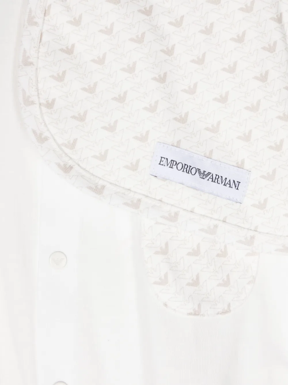 Пижама с принтом Emporio Armani Kids, белый — фото 3