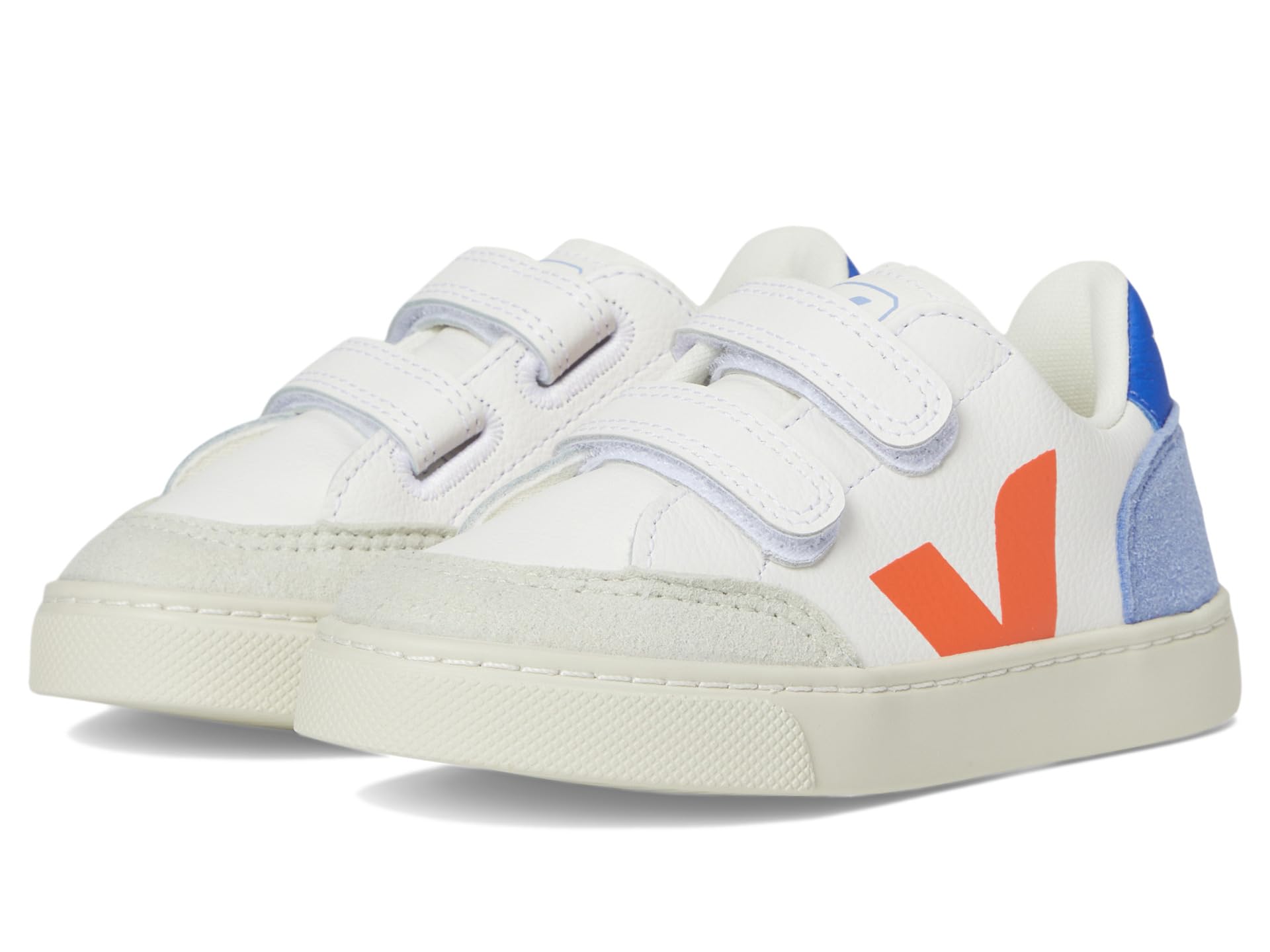 

Кроссовки VEJA Kids Small V-12, цвет White/Multicolor/Orange/Fluorescent