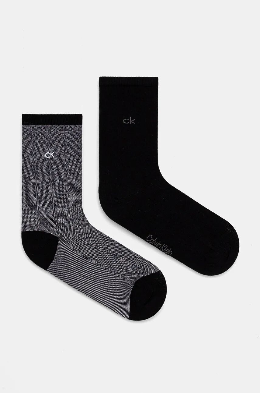 

Носки Calvin Klein, 2 пары, черный