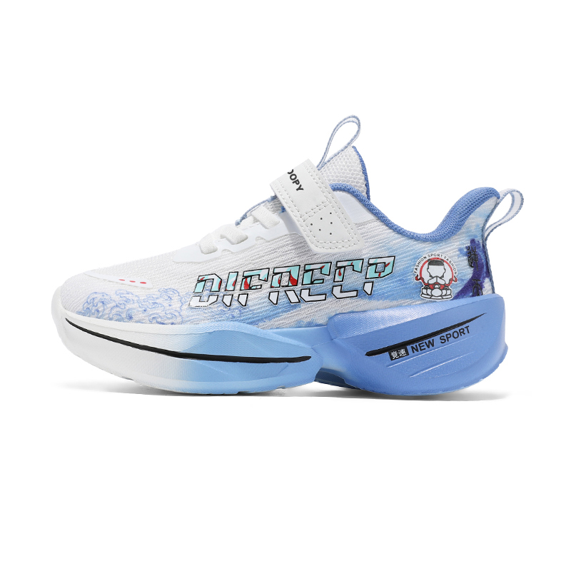 

Детские кроссовки для бега Sea Blue Kids, противоскользящие, износостойкие, с отскоком, легкие, амортизирующие SNOOPY, синий