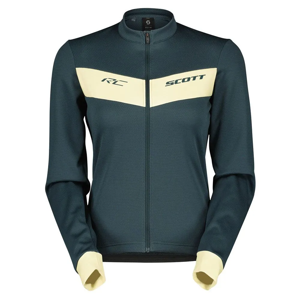 

Джерси с длинным рукавом Scott RC Warm, зеленый