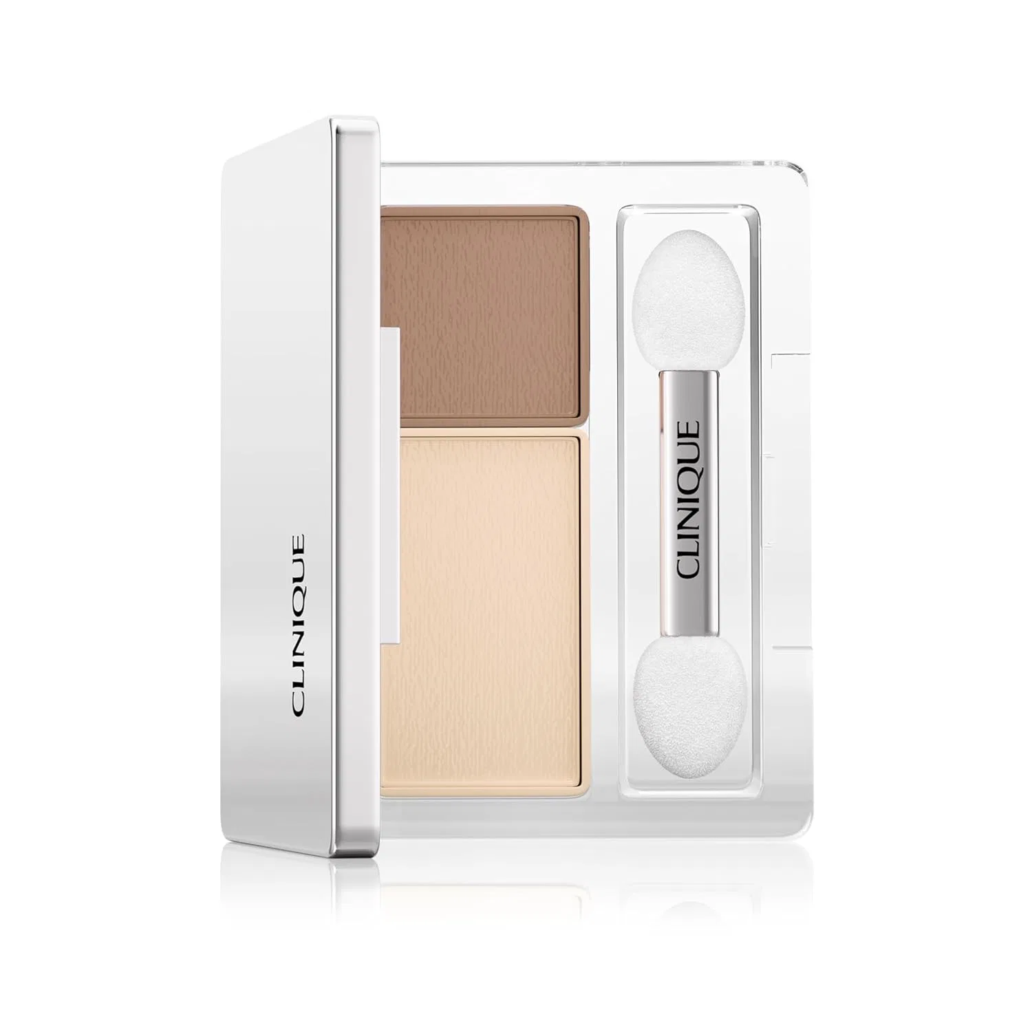 Двойные тени для век «All About Shadow Duo» от Clinique Clinique, Ivory Bisque/Bronze Satin