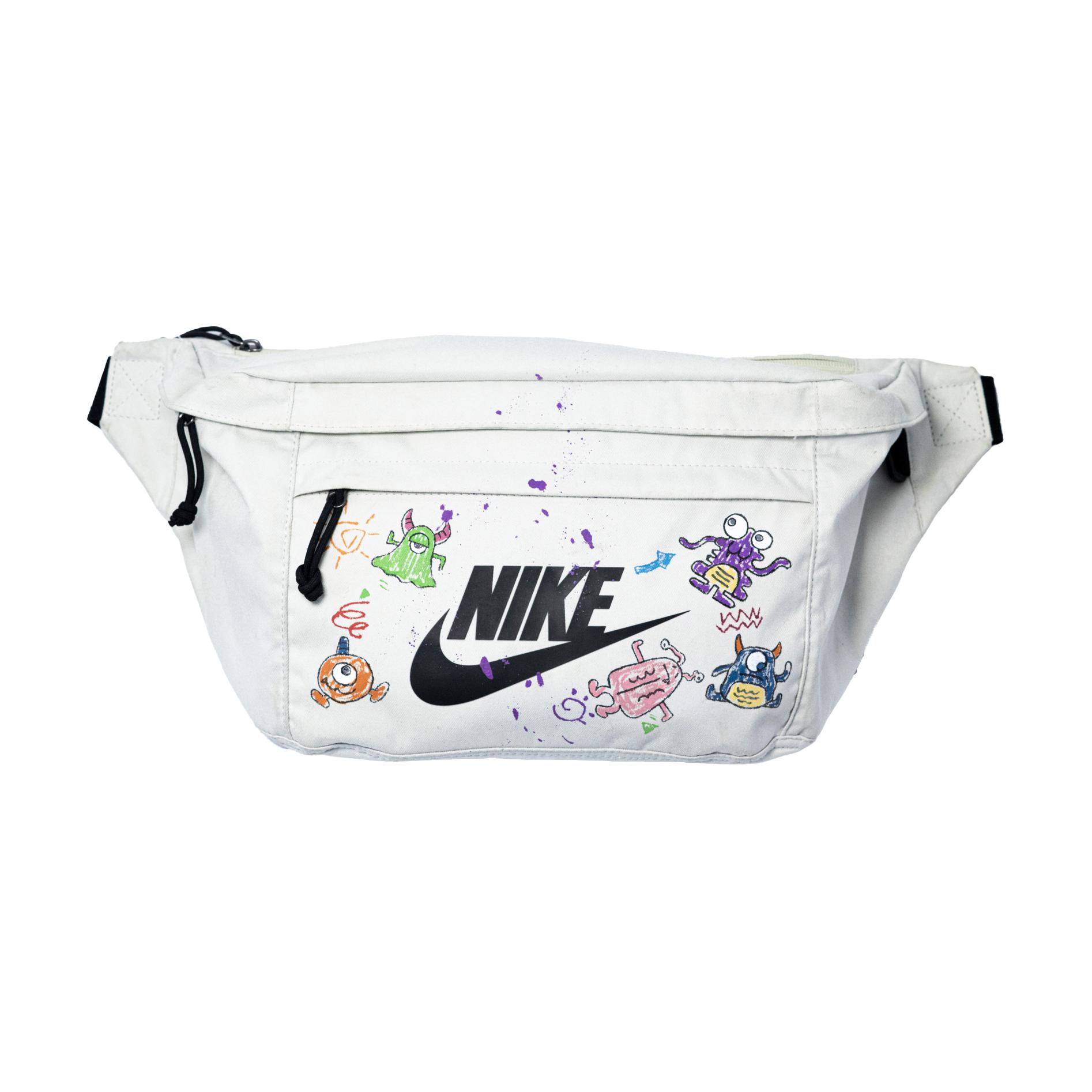 

Nike Кроссбоди поясная сумка через плечо унисекс белая, Dopamine