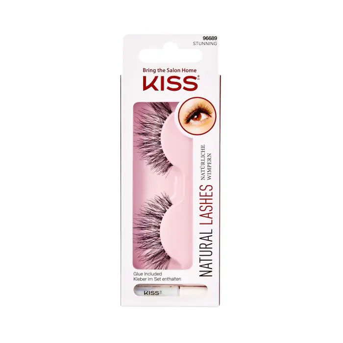 

Накладные ресницы false lash pestañas postizas Kiss, цвет stunning