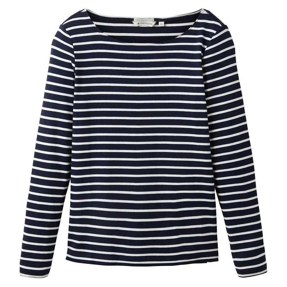 

Футболка Tom Tailor 1038030 Stripe, черный