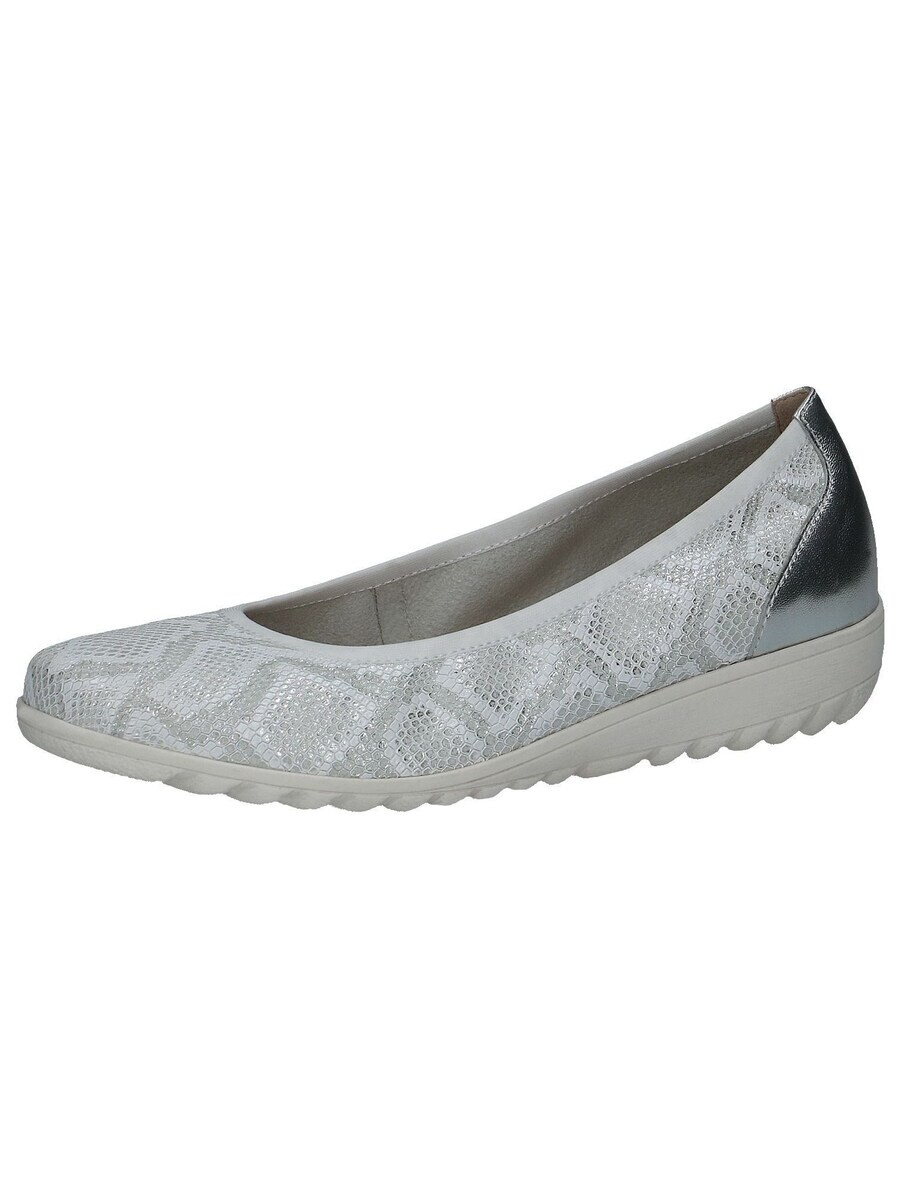 Балетки CAPRICE Ballet Flats, серебряный