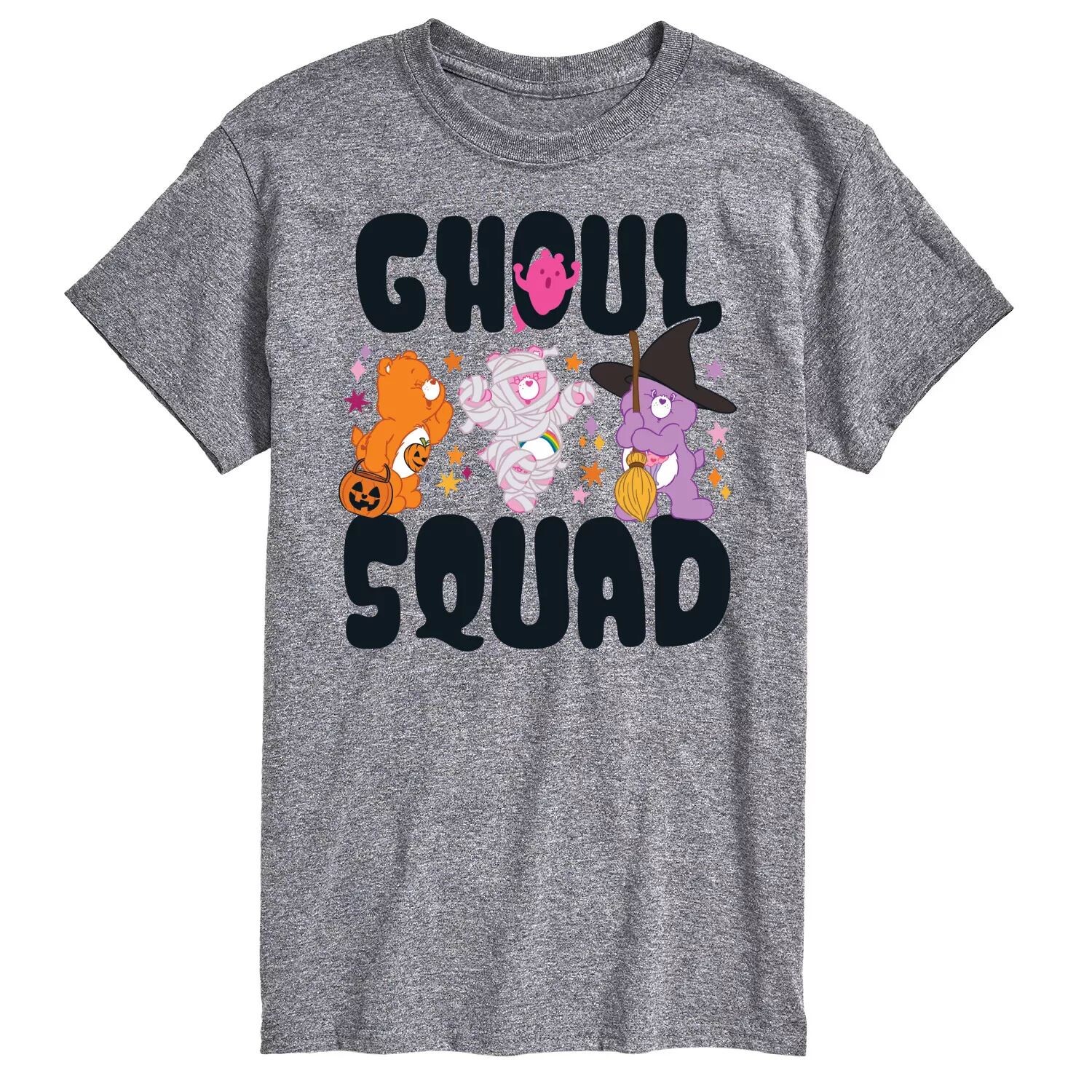 

Футболка Big & Tall Care Bears Ghoul Squad Licensed Character, серый