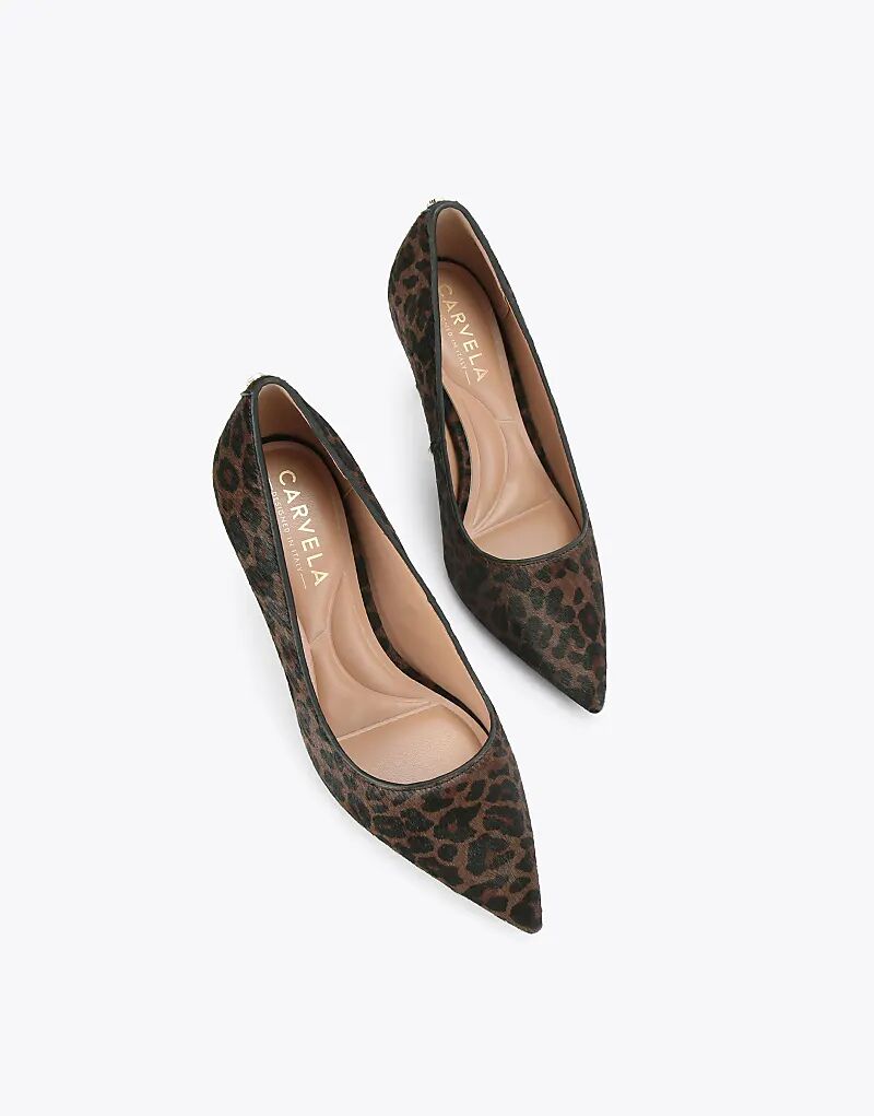 Туфли на каблуке Carvela Pompeii черно-коричневого цвета — фото 2