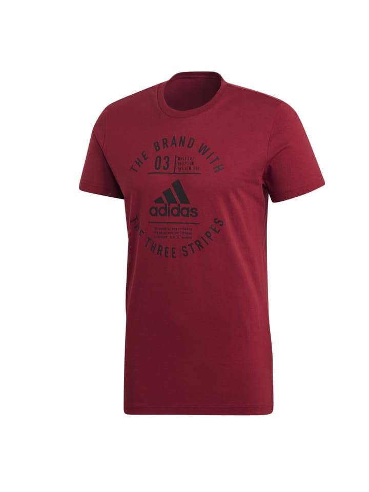 

Функциональная рубашка adidas T Shirt, цвет Dunkelrot