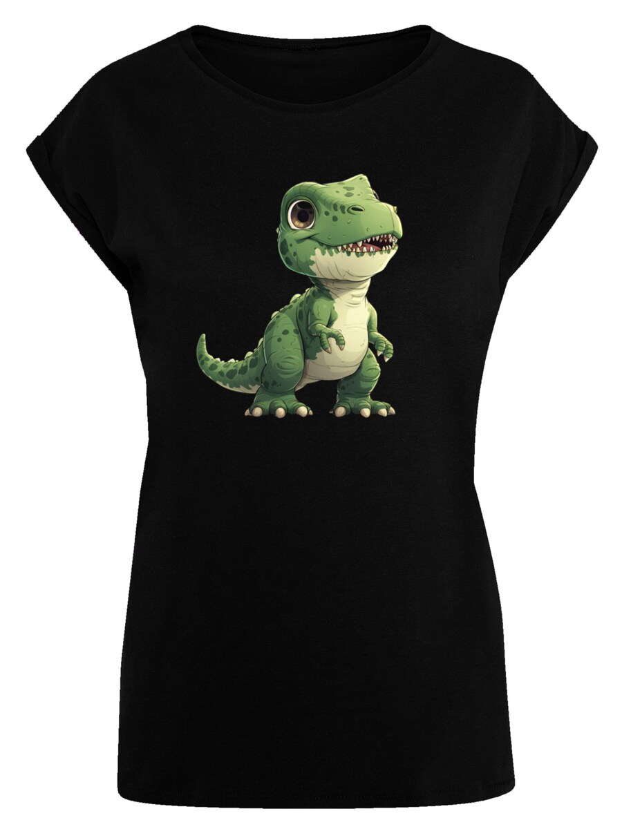 

Рубашка F4NT4STIC Süßer Grüner Dino, черный