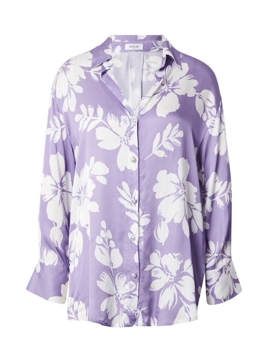 

Блуза REPLAY Blouse, фиолетовый