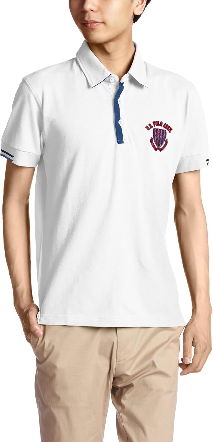 

Футболка-поло с коротким рукавом U.S. Polo Assn., белый