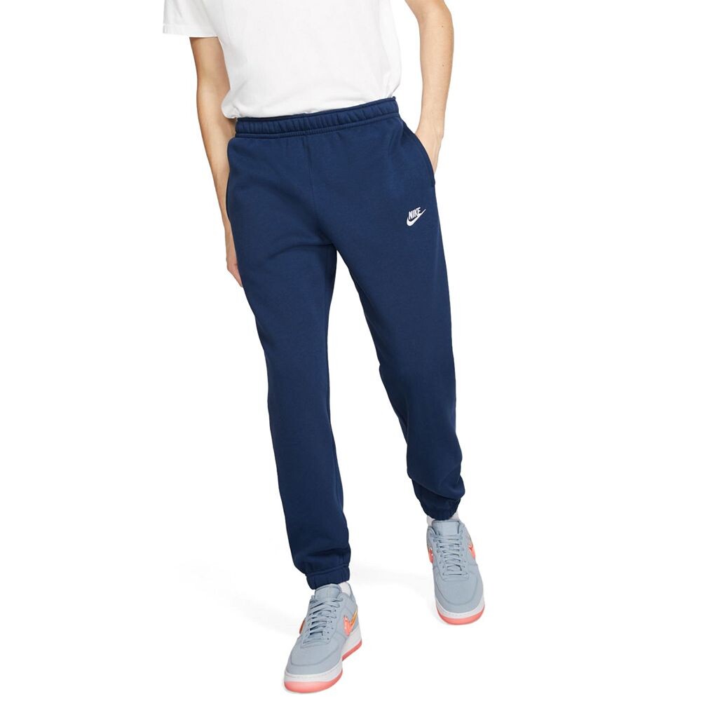 

Мужские флисовые брюки Nike Club, цвет Midnight Navy