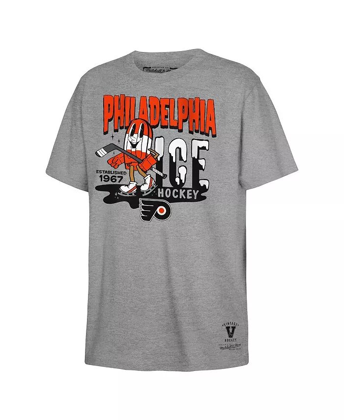 

Футболка Philadelphia Flyers Popsicle серая для больших мальчиков и девочек Mitchell & Ness