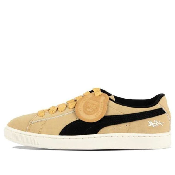 

Кроссовки nsc x suede brown black 'tea horse trail' Puma, бежевый