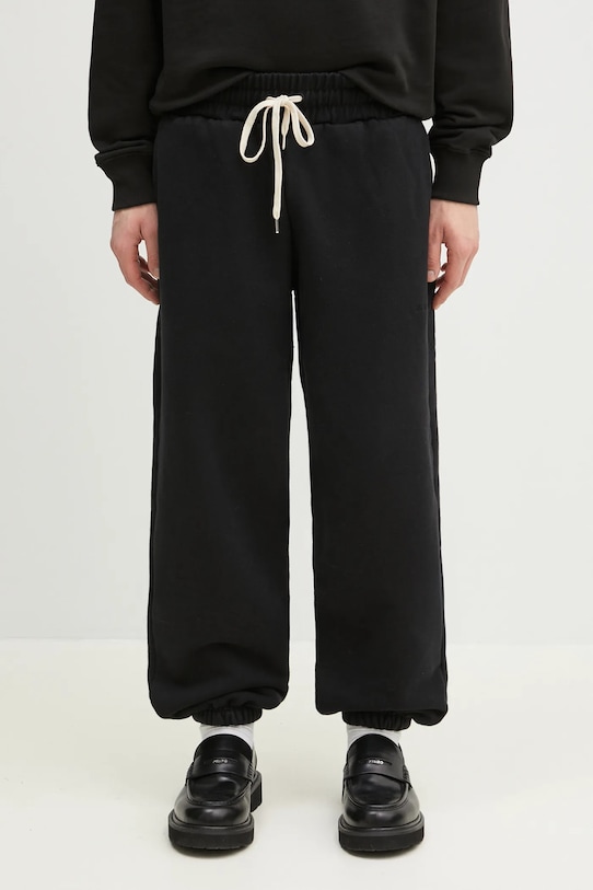 

Хлопковые спортивные брюки 800 GSM Superweight с манжетами Mki Miyuki Zoku, черный