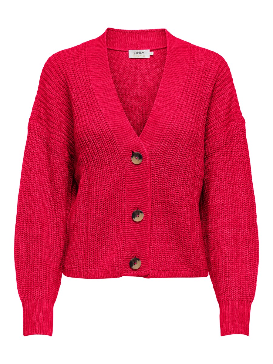 

Вязаный кардиган ONLY ONLCarol, темно-красный