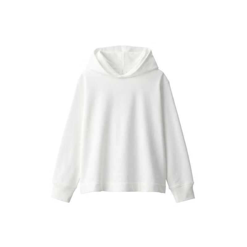 

Пуловер женский Muji с капюшоном, черный
