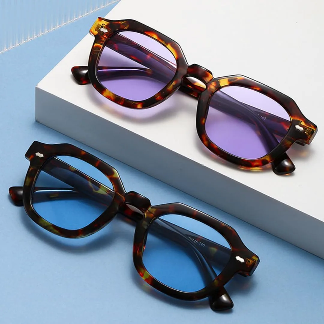 

Солнцезащитные очки с защитой UV400 | Круглая оправа, градиентная расцветка | Для женщин и мужчин, для занятий спортом на открытом воздухе и вождения DSVIGF, C3