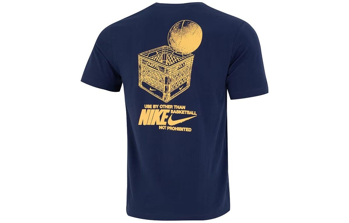

Футболка мужская темно-синяя Nike, темно-синий