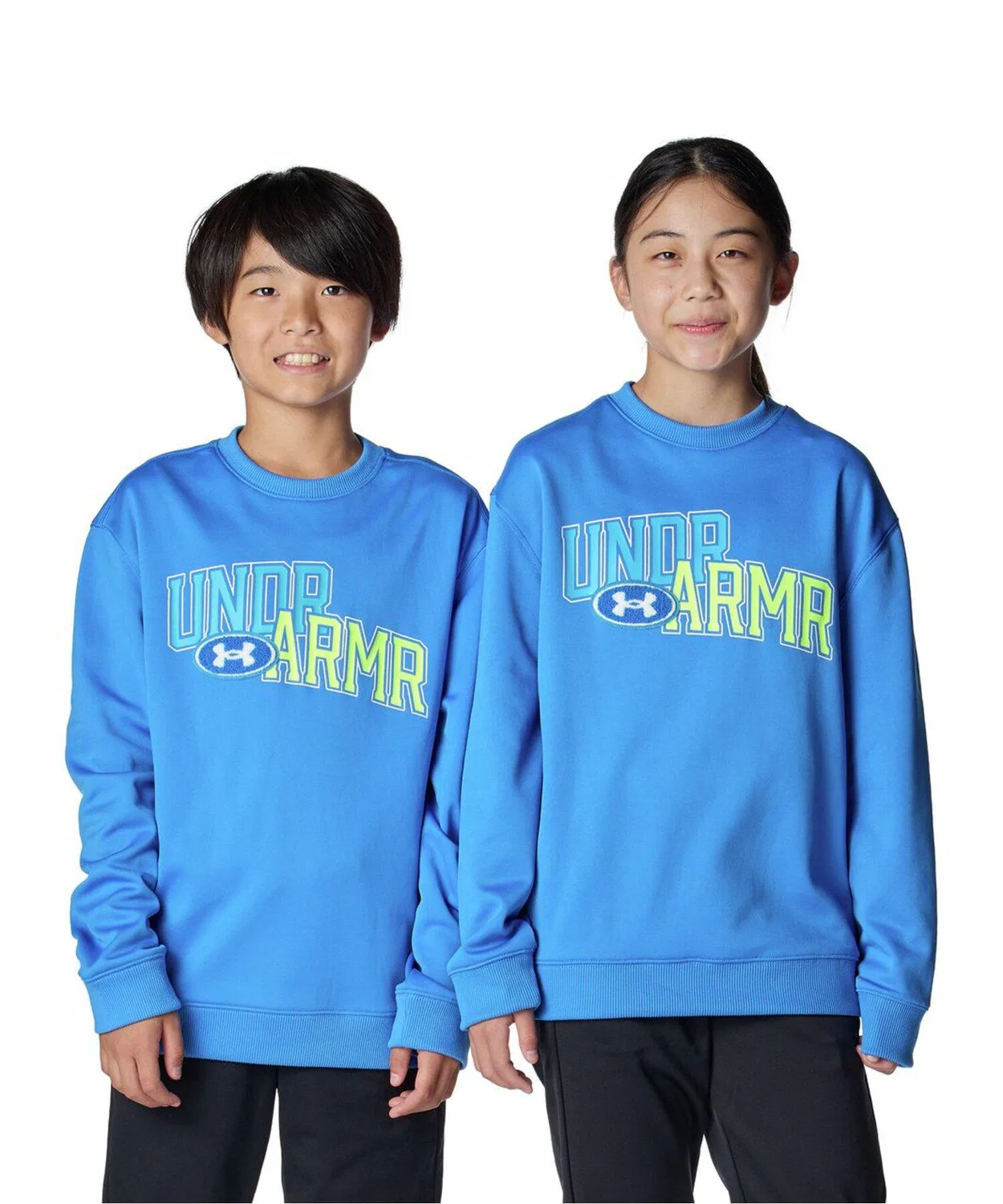 Флис Under Armour с логотипом для детей, синий