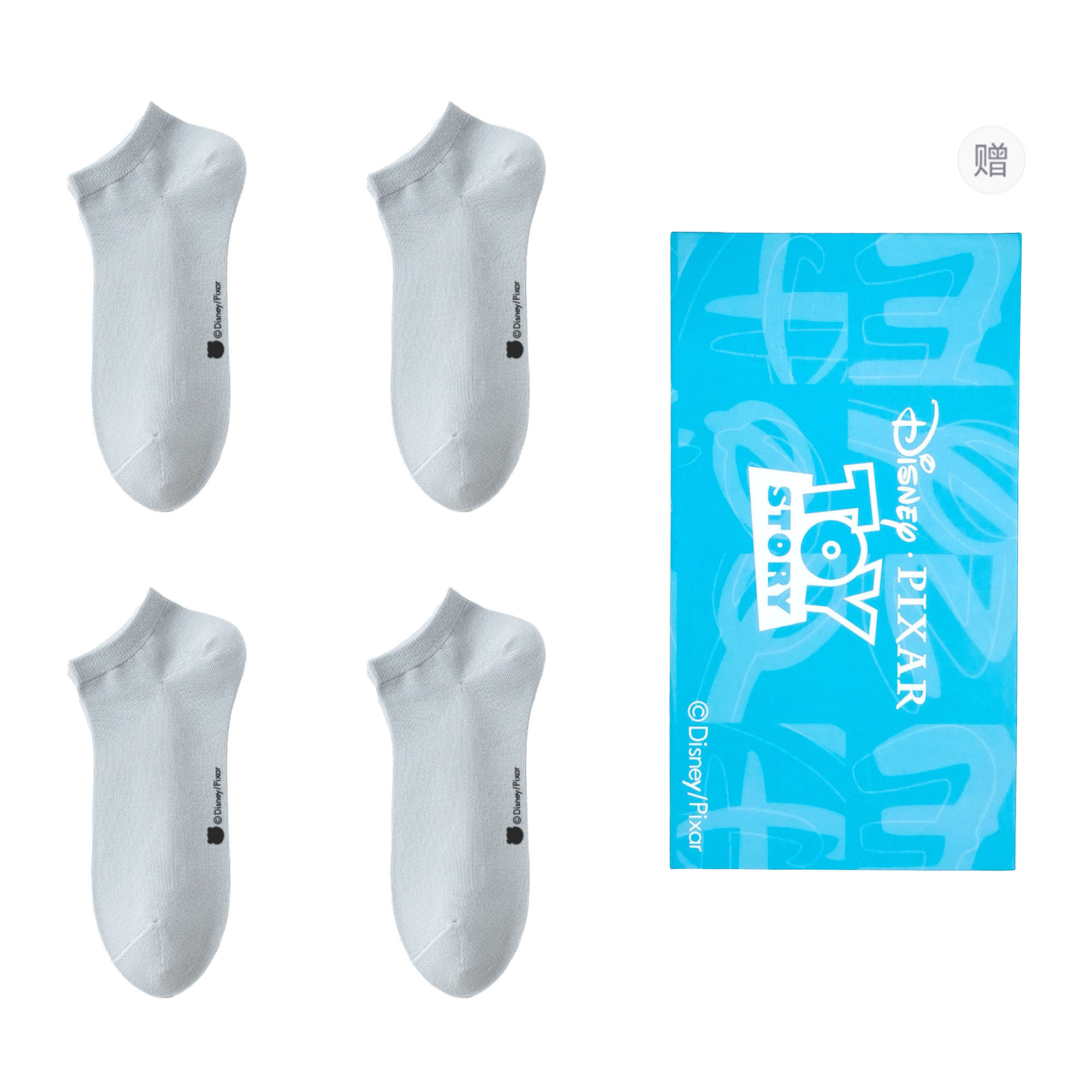 

Женские носки щиколотка Shopping Bag 4 Pack Disney, синий