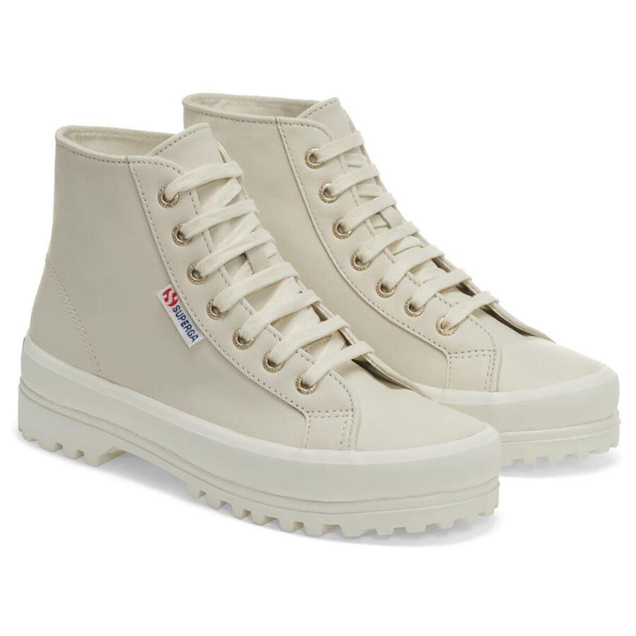 Женские ботильоны Superga 2341 бежевый яичный — фото 2