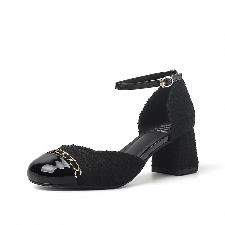 

Туфли женские на высоком каблуке Quicheshoes, черный