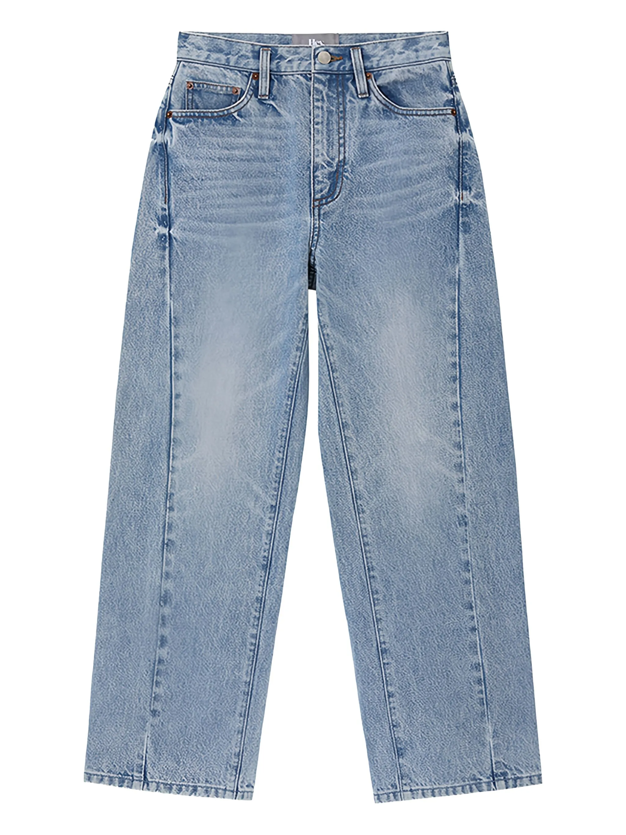 

Джинсы с нашивкой-логотипом Hey Joanie, синий