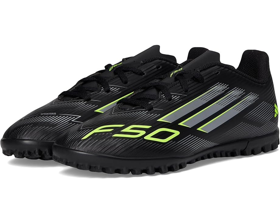 

Кроссовки adidas Kids F50 Club Turf Cleats, цвет Black/Iron Metallic/Lucid Lemon