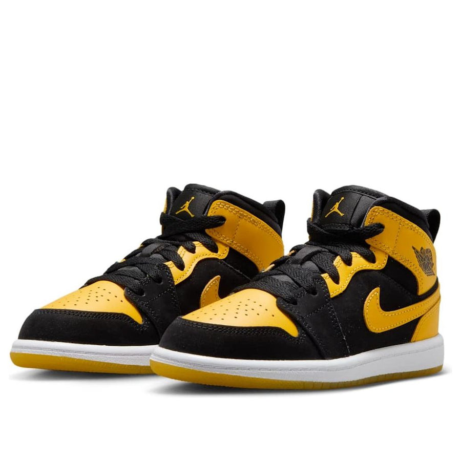 Кроссовки (PS) Air Jordan 1 Mid SE 'New Love' 2025, черный — фото 3