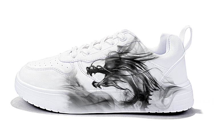 

Кроссовки Cold cicadas yesterday Skateboarding Shoes Unisex Low-top White, белый