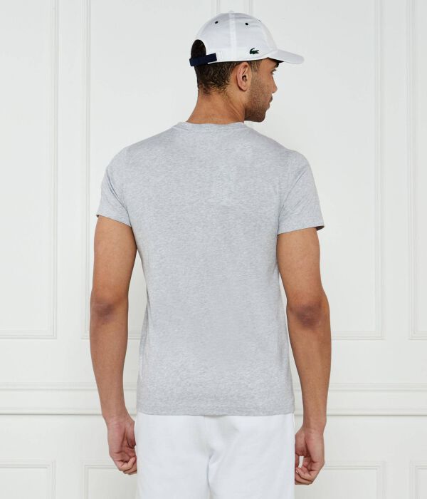Футболка Lacoste Tennis x Novak Djokovic Regular fit Lacoste, серый — фото 3