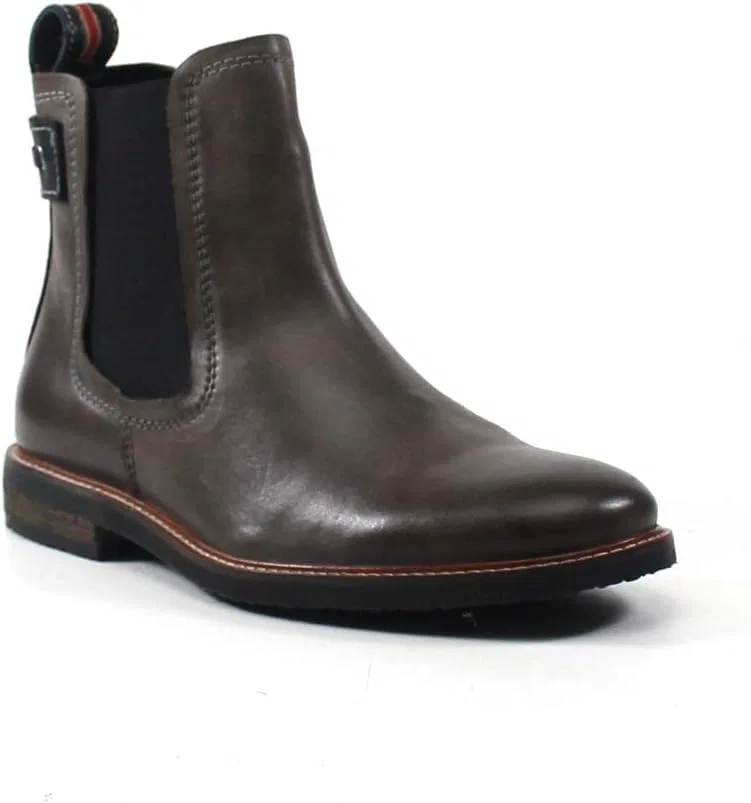 Мужские кожаные ботинки челси Testosterone Shoes Arch Way 2 с боковой молнией, Gray