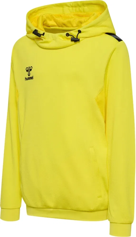 Капуzenпуловер детский с технологией BEECOOL, Hummel, желтый