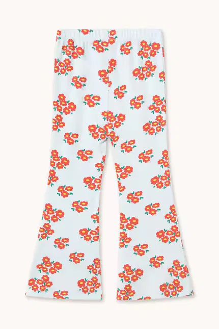 Штаны детские из рибаны Blossoms Rib Pant Tinycottons, белый — фото 3