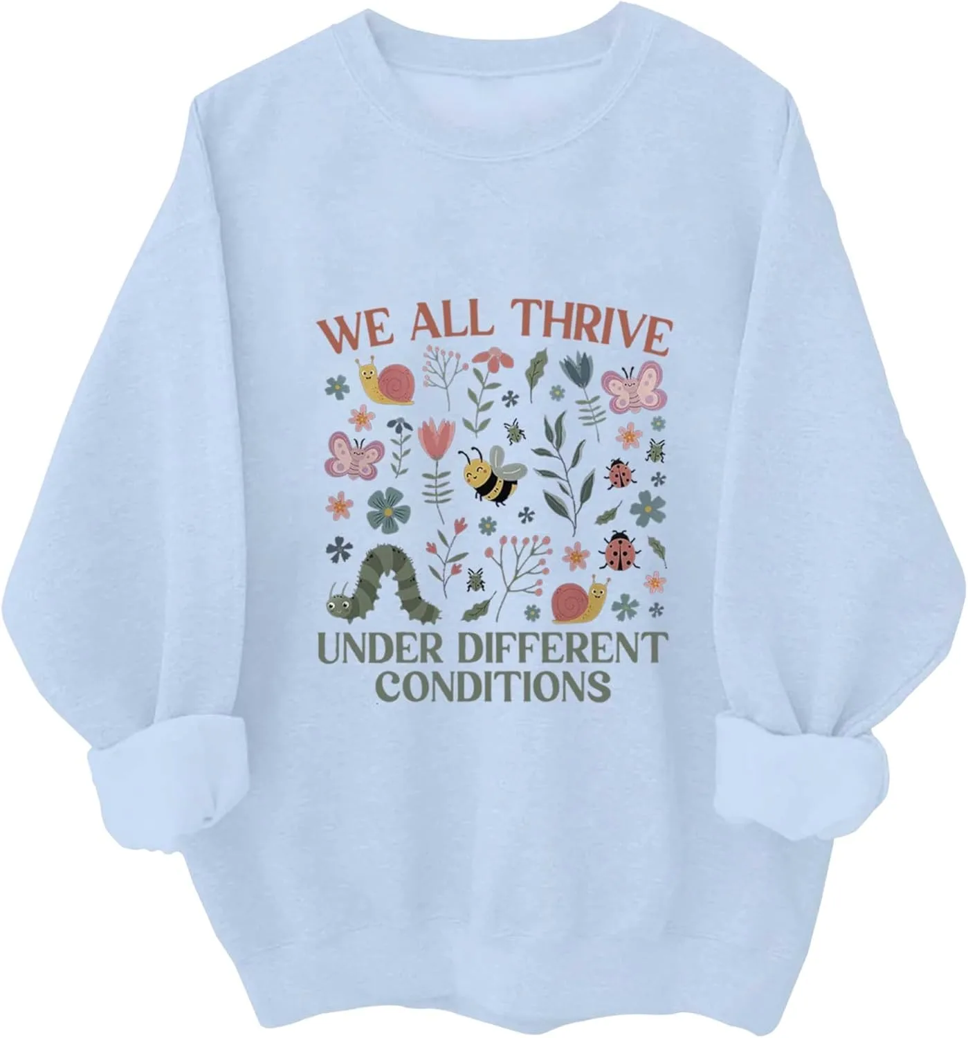 

Толстовка We All Thrive Under Different Conditions для учителя специального образования Relliot