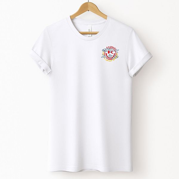 

Футболка с принтом SW smiley sardines can Simply Sage Market, White, Белый, Футболка с принтом SW smiley sardines can Simply Sage Market, White