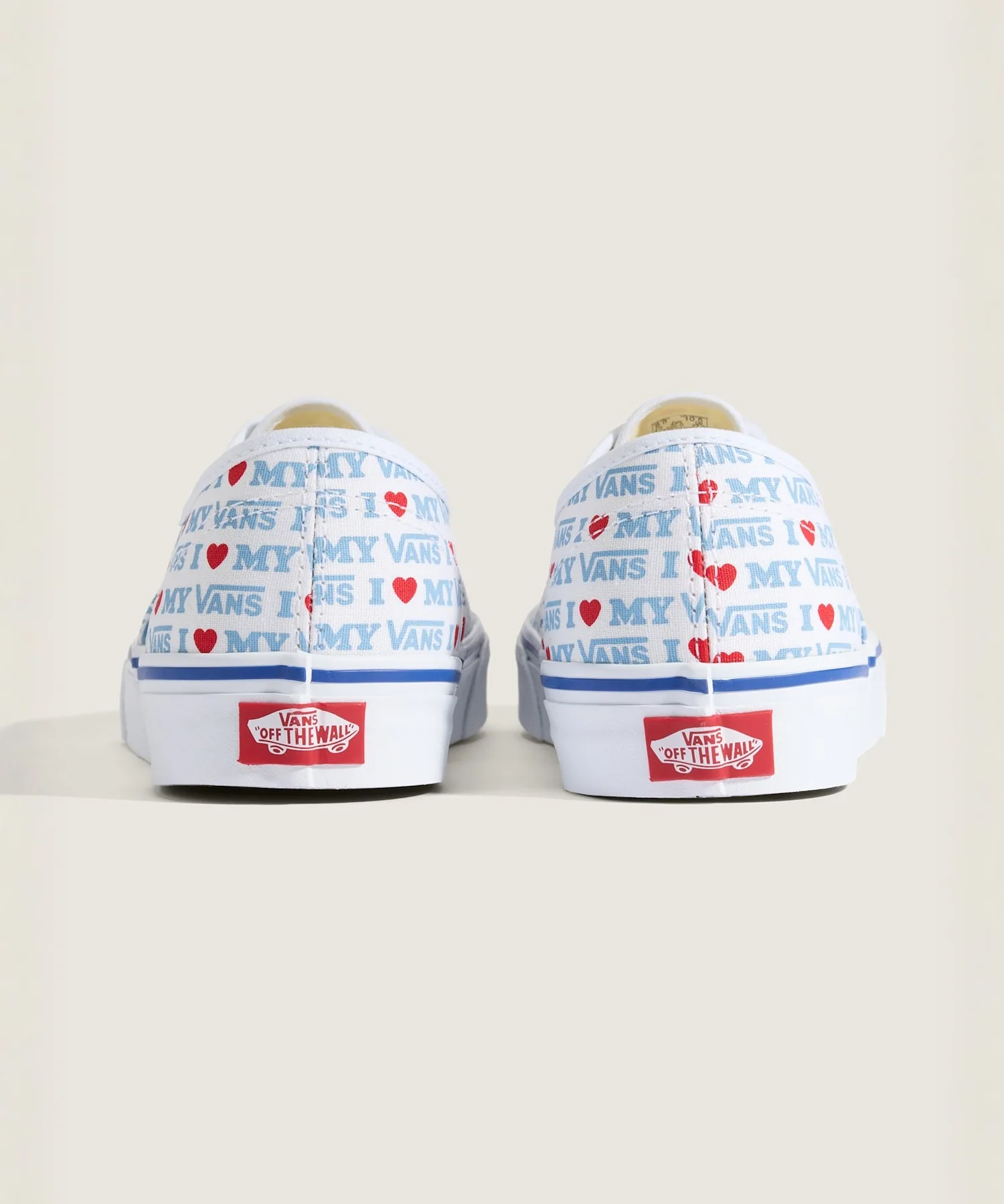 Кроссовки VANS Authentic I Love My Vans белые — фото 4
