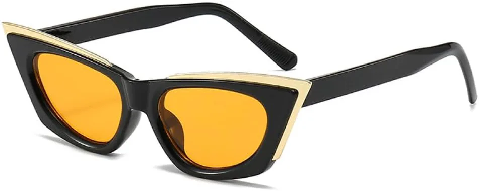 

Солнцезащитные очки «кошачий глаз» для женщин, модные женские солнцезащитные очки, трендовые женские солнцезащитные очки UV400 в стиле ретро MTZJH, One Color