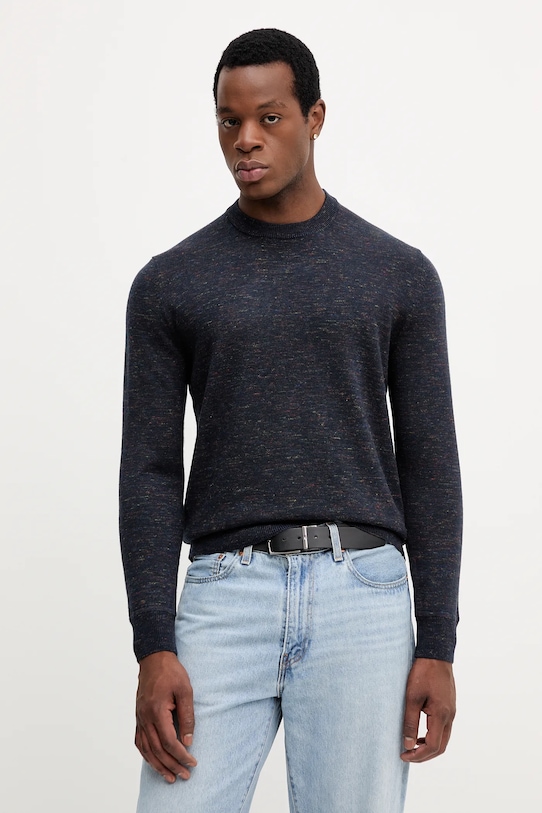 

Шерстяной свитер United Colors Of Benetton, темно-синий