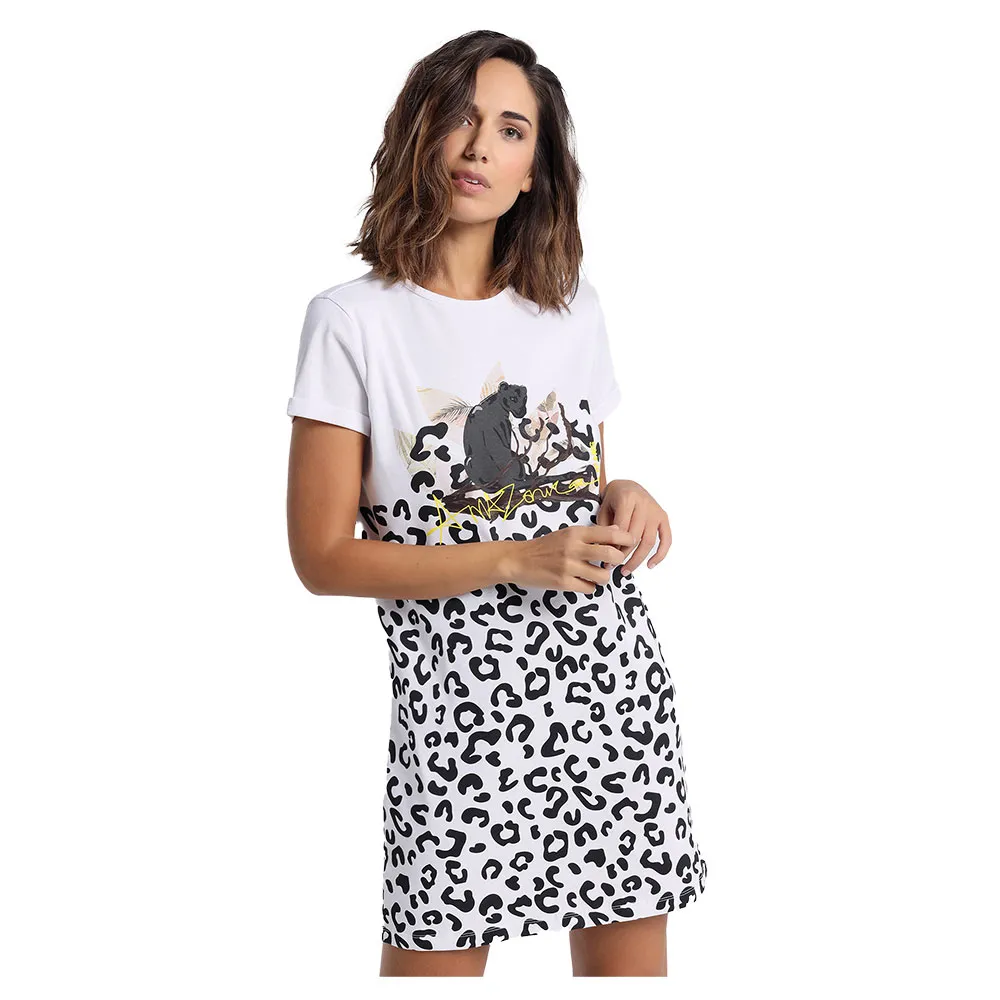 

Платье Lois Jeans 8485 short sleeve short, белый