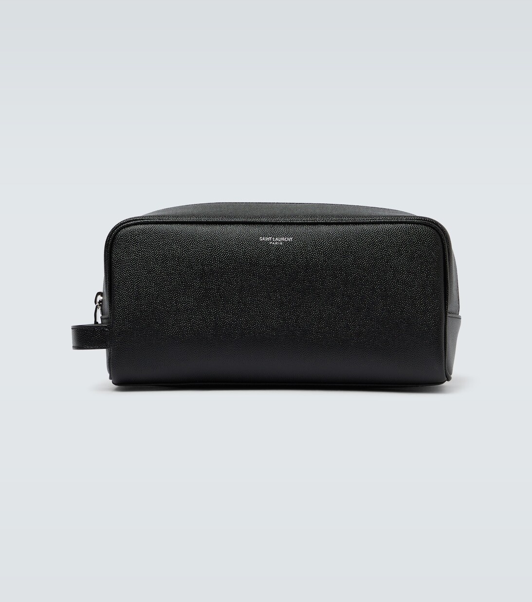 

Кожаная сумка для белья Saint Laurent, черный