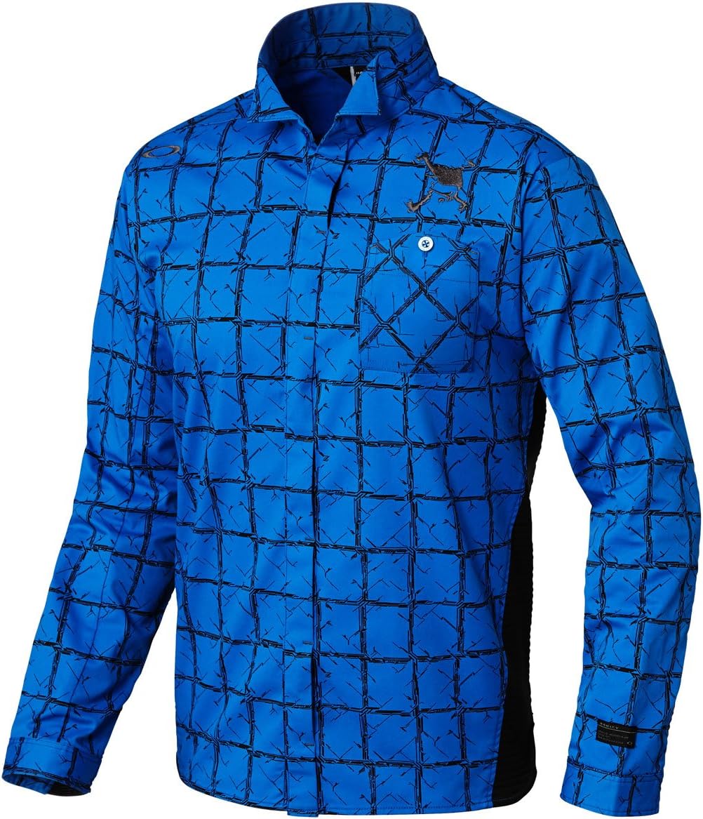 

Мужская рубашка для гольфа Oakley 433486JP, синий