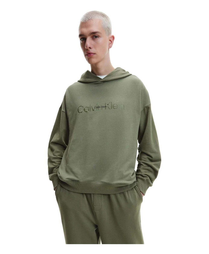 

Толстовка с капюшоном Calvin Klein, зеленый