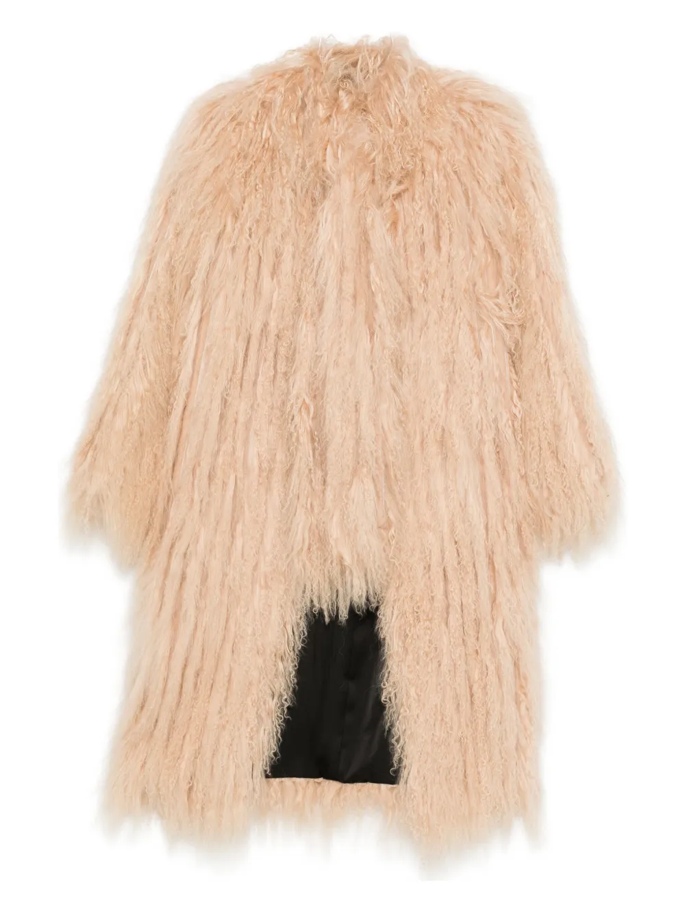 

Фактурное однобортное пальто Numerootto, бежевый