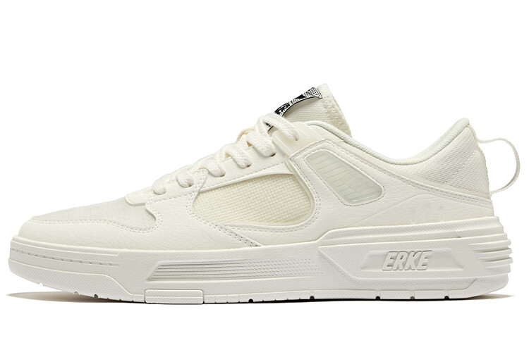 

Кроссовки ERKE Relaxing Skateboarding Shoes Men Low-top White, белый
