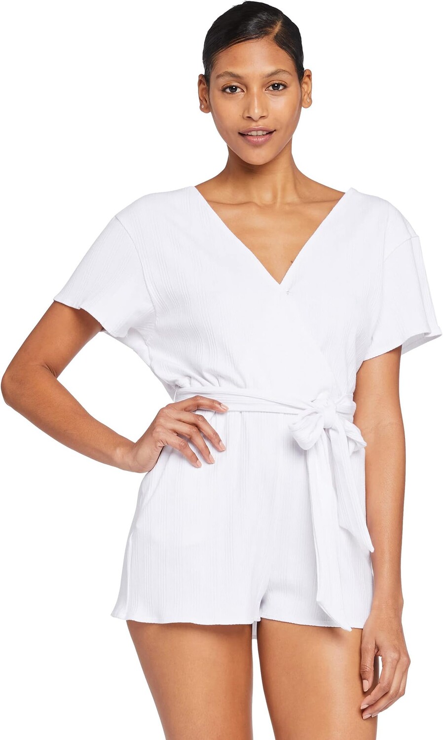 

Комбинезон Vitamin A Logan Romper, цвет White Organic Rib