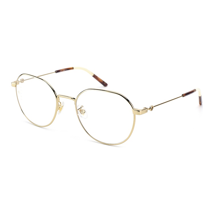 

GUCCI Круглая оправа для очков унисекс, Gold 001